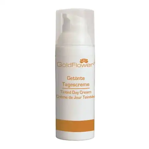 Getönte Tagescreme Goldflower Pflege 50 ml