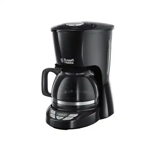 Filterkaffeemaschine Russell Hobbs mit digitalem Timer und 1,25 Litern