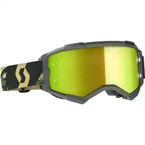 Scott Skibrille Goggle Fury Camo Khaki Gelb Chromatisch