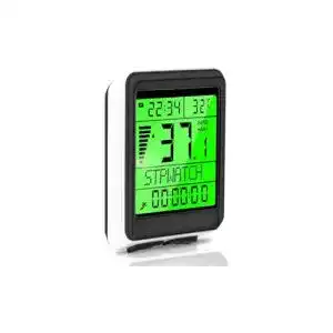 ICOCOPRO Fahrradcomputer – Kabelloser Kilometerzähler mit LCD-Display