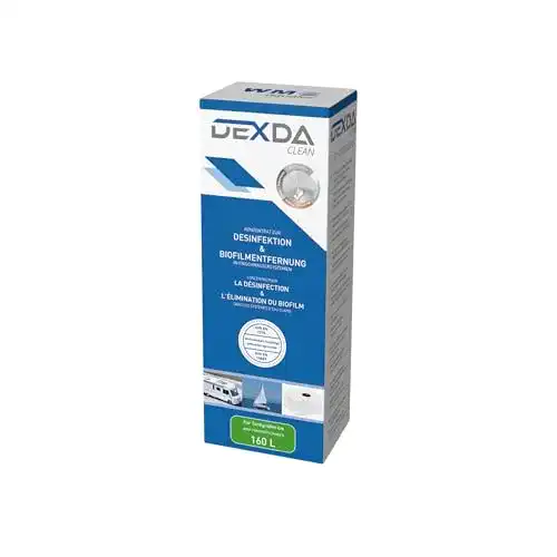 Frischwassertankreiniger DEXDA Clean 250 ml für Wohnmobile und Boote