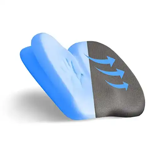 Orthopädisches Sitzkissen Klaudena aus Memory Foam für Bürostühle