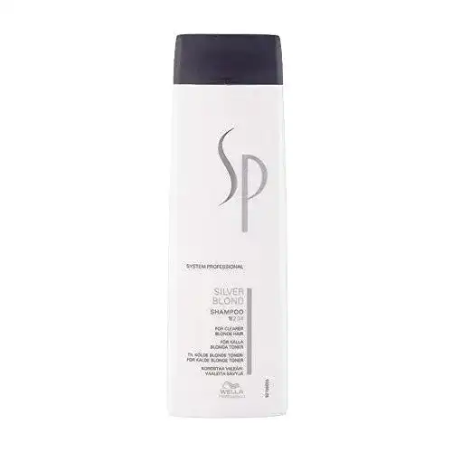 Wella SP Silver Blond Shampoo 250 ml für blondes und graues Haar