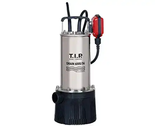 Tauchdruckpumpe T.I.P. Edelstahl mit 6000 l/h Fördermenge