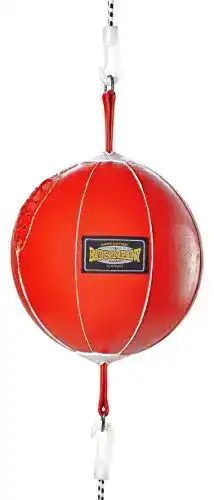 Doppelendball aus Leder für Box- und Reflextraining