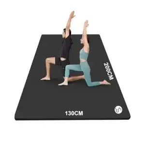 Yogamatte XXL Rytmat 200 x 130 x 2 cm für Fitness und Yoga