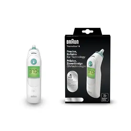 Braun ThermoScan 6 Ohrthermometer – Präzise Temperaturmessung