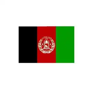 Afghanistan-Flagge 90×150 cm aus Polyester-Pongee