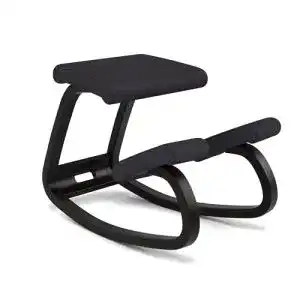 Kniestuhl Varier Variable Balans Ergonomischer Stuhl Schwarz