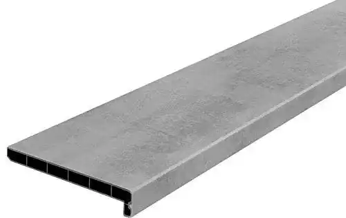 Fensterbank Innen Möller Lignodur Topline LD36 in Beton Grau 150 mm