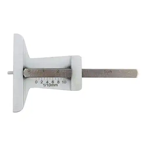 Reifenprofilmesser Oumefar 10 mm mit präziser Profiltiefenanzeige