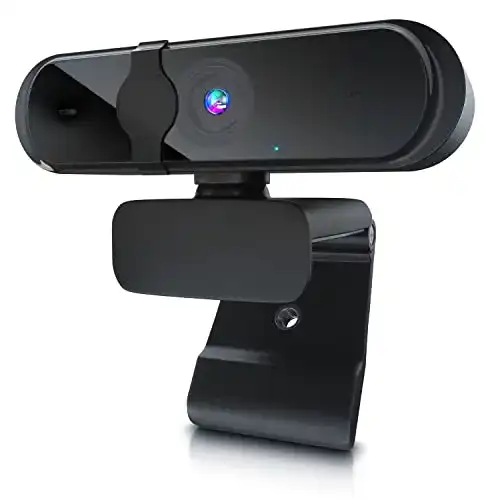 Webcam CSL-Computer, Full HD 1080p mit Mikrofon und 2K Auflösung