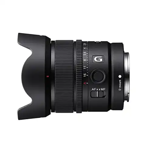 Sony E 15 mm F1.4 G Weitwinkelobjektiv für APS-C-Kameras