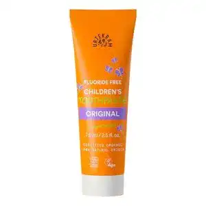 Urtekram Kinderzahnpasta ohne Fluorid, 75 ml, Bio-Qualität