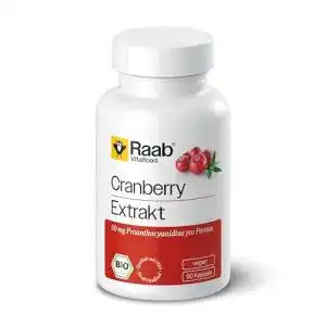 Cranberry Kapseln von Raab Vitalfood mit Bio Cranberry Extrakt