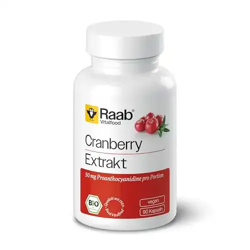 Cranberry Kapseln von Raab Vitalfood mit Bio Cranberry Extrakt