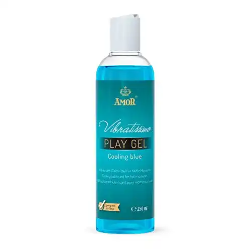Gleitgel auf Wasserbasis Vibratissimo Play Gel Cooling Blue