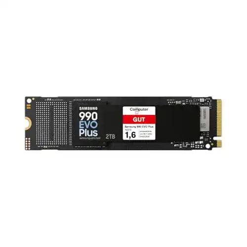 Samsung 990 EVO Plus NVMe M.2 SSD 2 TB mit PCIe 4.0 x4