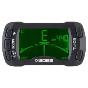 BOSS TU-03 Clip-On Tuner und Metronom für Saiteninstrumente