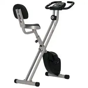 Homcom Heimtrainer Klappbarer Fahrradtrainer mit Magnetbremssystem