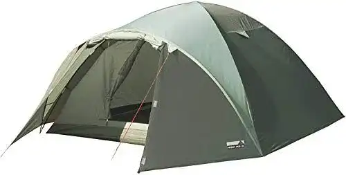 High Peak Kuppelzelt Nevada 4 Personen mit Vorbau für Camping
