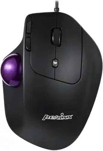 Trackball Maus Perixx PERIMICE-520 – Ergonomische Lösung für Büro und Gaming