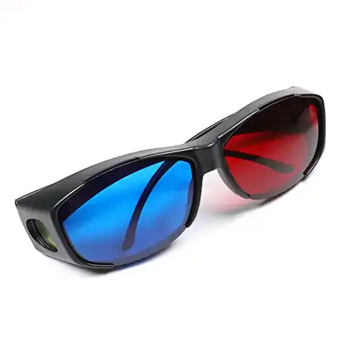 Anaglyphenbrille Othmro 2 x Rot-Blaue für 3D-Anwendungen