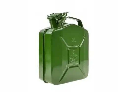 Benzinkanister 20 Liter aus Metall für sicheren Kraftstofftransport