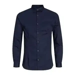 Jack & Jones Herren Oberhemd im Super Slim Fit Stil