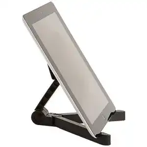 Verstellbarer Tablet-Ständer von Amazon Basics in Schwarz