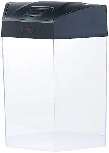 Aquarium Infactory Nano: Beleuchtetes Panorama-Hexagon Komplett-Set 19 l