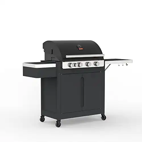 Barbecook Gasgrillwagen Stella 4311 50MB mit 3 Brennern und Infrarot-Seitenbrenner