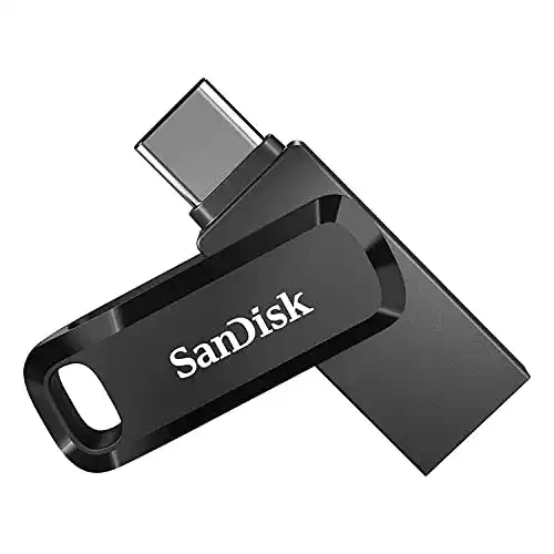USB-C Stick 256GB Sandisk Ultra Dual Drive Go USB Type-C