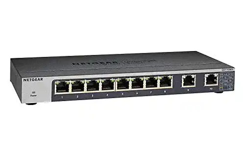 Netgear GS110MX 10-Port Gigabit und 10GbE Ethernet Switch
