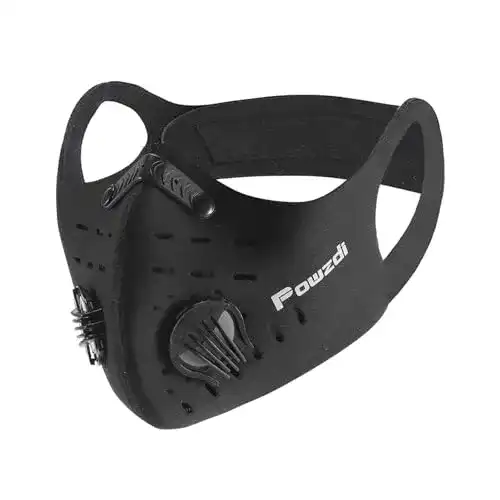 Trainingsmaske Powzdi Sportmaske für Atemtraining und Widerstand