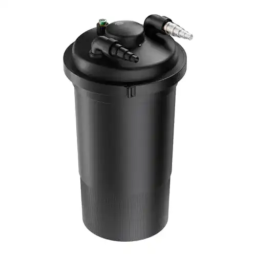 Teichfilter SunSun CPF-500 Druck mit UVC 18 W für große Teiche