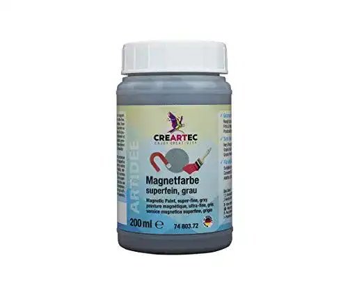 Magnetfarbe Artidee Creartec superfein grau