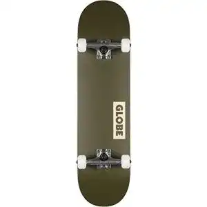 Skateboard Globe Goodstock Complete Fatigue Green 8.25 Zoll
