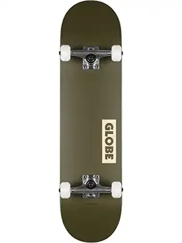 Skateboard Globe Goodstock Complete Fatigue Green 8.25 Zoll