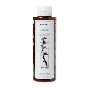 Feuchtigkeitsshampoo ohne Silikone von Korres mit Mandel und Leinsamen