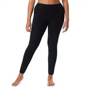 Lange Unterhose für Damen von Schiesser – Personal Fit Legging schwarz