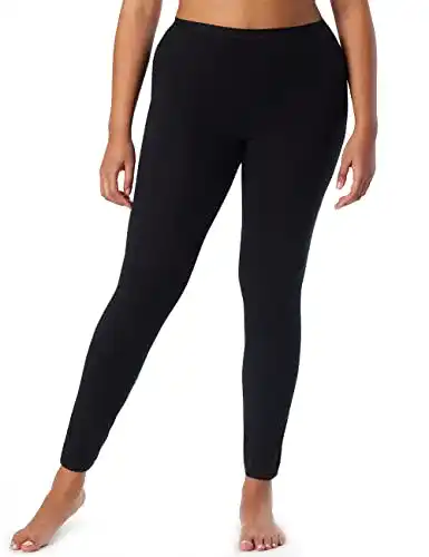 Lange Unterhose für Damen von Schiesser – Personal Fit Legging schwarz