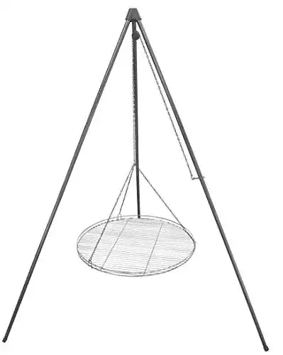 Schwenkgrill Huber Grillgeräte Dreibein mit 70 cm Grillrost