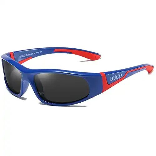 Fahrradbrille für Kinder von DUCO – Polarisierte Sonnenbrille