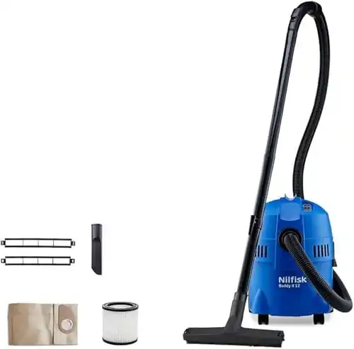 Nilfisk Buddy II 12 EU Staubsauger mit Kabel für Nass- und Trockensaugen