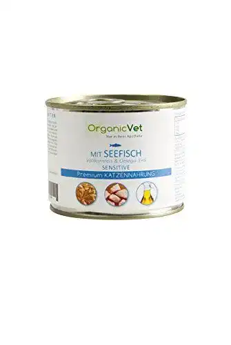 Katzenfutter Sensitive von OrganicVet – Nassfutter für Katzen