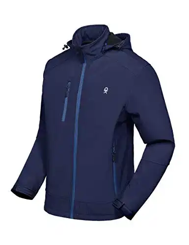 Softshelljacke Herren von Little Donkey Andy für Outdoor-Aktivitäten