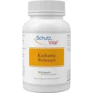 Weihrauch und Kurkuma Kapseln 600 mg Curcumin und Boswellia