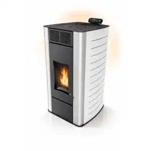 Wasserführender Pelletofen Nemaxx P18 mit 18 kW für bis zu 300 m³