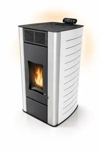 Wasserführender Pelletofen Nemaxx P18 mit 18 kW für bis zu 300 m³